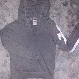 Victoria Secret Pink Grey Sweater